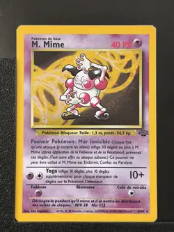 Carte Pokemon M. Mime 6/64 Edition 2 Ed 2 Jungle Wizards 1 - Image 2