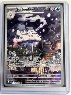 CARTE POKEMON SORBOUBOUL 113/086 SECRETE ALTERNATIVE FLAMME BLANCHE EV10.5 FR - Image 1