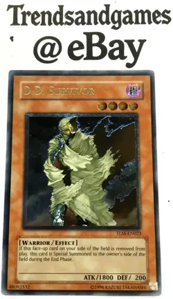 YUGIOH - D.D. SURVIVOR - TLM-EN023 - ULTIMATE RARE - NM - THE LOST MILLENIUM ENG - Image 1