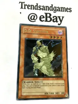 YUGIOH - D.D. SURVIVOR - TLM-EN023 - ULTIMATE RARE - NM - THE LOST MILLENIUM ENG - Image 2