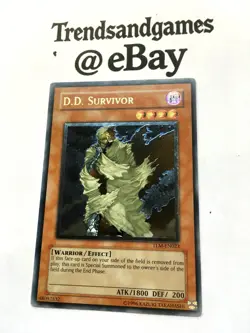 YUGIOH - D.D. SURVIVOR - TLM-EN023 - ULTIMATE RARE - NM - THE LOST MILLENIUM ENG - Image 3