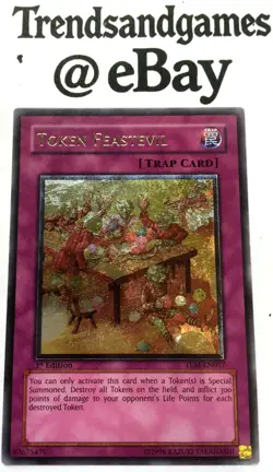 YUGIOH - TOKEN FEASTEVIL - TLM-EN057 - ULTIMATE - NM - THE LOST MILLENIUM - N°2 - Image 1