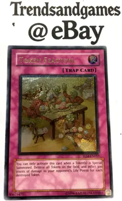 YUGIOH - TOKEN FEASTEVIL - TLM-EN057 - ULTIMATE - NM - THE LOST MILLENIUM - ENG. - Image 1