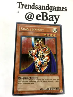 YUGIOH - KING'S KNIGHT - EEN-EN006 - ELEMENTAL ENERGY - ULTIMATE - NEAR MINT ENG - Image 2