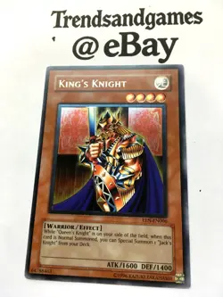 YUGIOH - KING'S KNIGHT - EEN-EN006 - ELEMENTAL ENERGY - ULTIMATE - NEAR MINT ENG - Image 3