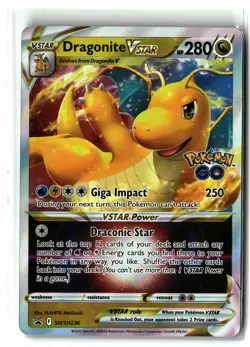 Dragonite VSTAR ⭐ SWSH236 Holo Promo Sword & Shield Promo Pokemon NM - Image 1