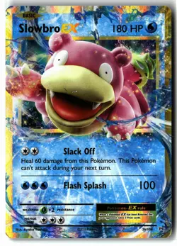 Slowbro EX ⭐ 26/108 Holo EX Rare Evolutions 2016 Pokemon NM/LP - Image 1