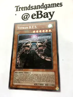 YUGIOH - TETRAN B.E.S. - 1ST ED - EEN-FR017 - ULTIMATE - EXC - ELEMENTAL ENERGY - Image 3