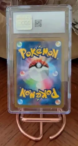 Pokemon Charizard ex 066/108 Sv3 Ruler of the Black Flame Holo (Japanese) CGC 10 - Image 2