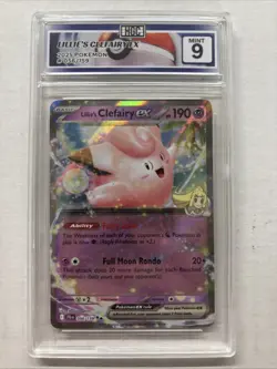 2025 Pokemon Lillie’s Clefairy Ex #56 HGC 9 (sb1) - Image 1