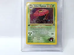POKEMON GYM HEROES 1ST EDITION ERIKA'S VILEPLUME #15 HOLO BGS 9.5 NICE!!!!!! - Image 5