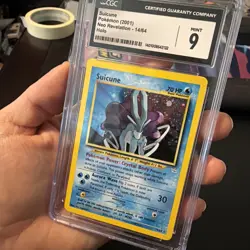 SUICUNE Neo Revelation Holo Rare #14 CGC 9 Vintage Pokemon - Image 3