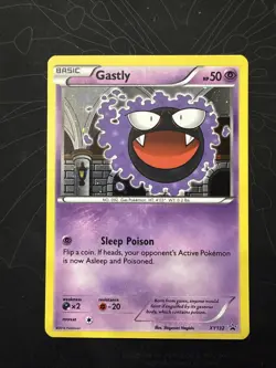 Pokemon TCG Gastly XY132 Holo Black Star Promo - Image 1