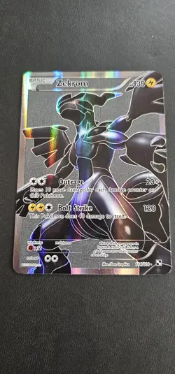 Pokemon TCG Zekrom full art 114/114 Black & White Lightly Played - Image 1