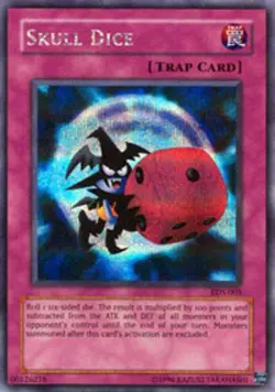 1x (LP) Skull Dice - EDS-003 - Secret Rare - Limited Edition YuGiOh - Image 1