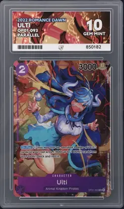 Ulti Alternate Art Romance Dawn OP01-093 One Piece Card Game English ACE 10 - Image 1