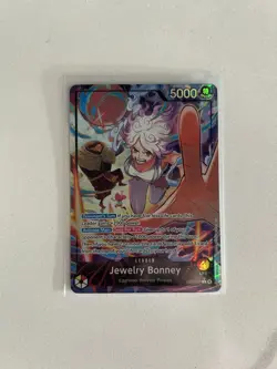 One Piece TCG OP15 -EB04 Jewelry Bonney Leader Alt Art EB04-001 NM - Image 1