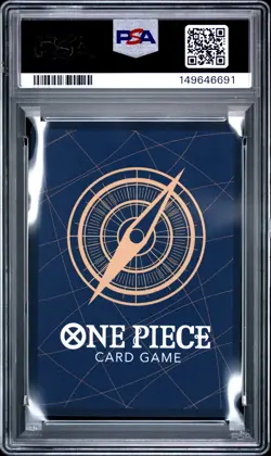 ONE PIECE VINSMOKE SANJI OP12-LEGACY OF THE MASTER #063 TREASURE RARE PSA 10 - Image 2