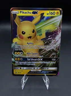 Pokemon Pikachu TCG GX Special Collection SM232 Holo Promo Card - NM Ungraded - Image 1