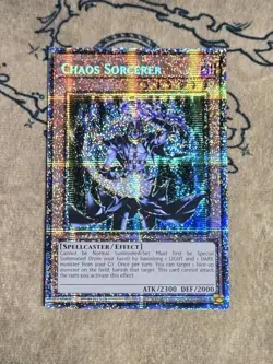 Yugioh Chaos Sorcerer MP25-EN019 1st Edition Starlight Rare NM - Image 1