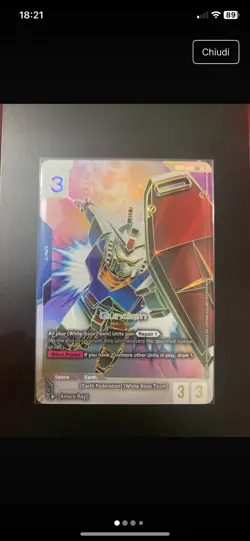 Gundam Card Game Gundam LR++ GD01-001 - Image 1