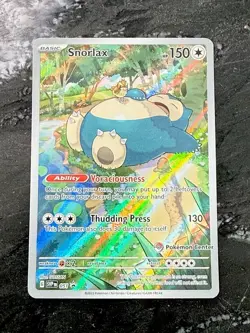 Snorlax (Pokemon Center Exclusive) 051 Sv: Scarlet & Violet Promo Card 151 NM - Image 1