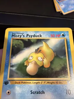 Pokemon Card - Misty's Psyduck Gym Heroes 54/132 Uncommon 1st Edition - Image 3