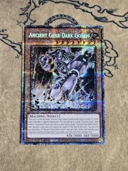 Yugioh Ancient Gear Dark Golem MP25-EN003 1st Edition Starlight Rare NM - Image 1