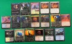 MTG Strixhaven Rare/Mythic 18 Card Lot Foil/Reg - Archaeomancer, Fracture - Image 1
