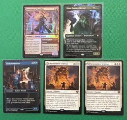 MTG Strixhaven Rare/Mythic 18 Card Lot Foil/Reg - Archaeomancer, Fracture - Image 2