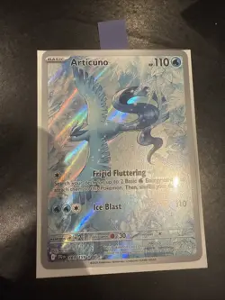 Articuno Pokemon TCG Journey Together Illustration Rare Card 161/159 - Image 1