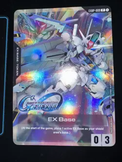 Gundam Card G Generation Eternal EX Base Gundam Aerial EXBP-009 P Promo english - Image 1