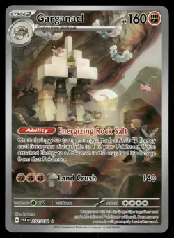 Pokemon Cards Garganacl 202/182 Paradox Rift Illustration Rare NM - Image 1