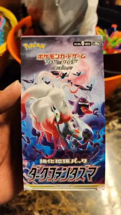 Pokemon Card Dark Phantasma s10a Booster Box Sword & Shield Japan 16 of 20 packs - Image 1