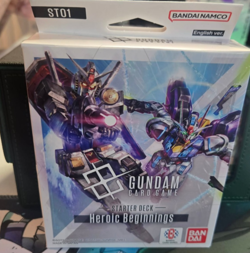Gundam Card Game TCG Heroic Beginnings Starter Deck ST01 English NEW SEALED - Image 1
