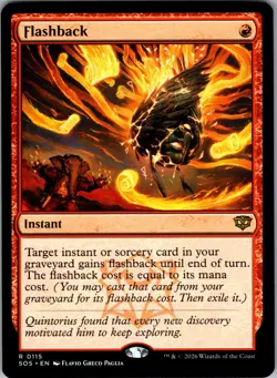 Flashback SOS 0115 NM MTG Secrets of Strixhaven Rare Card - Image 1