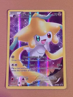 Pokemon TCG Jirachi XY112 Black Star Promo Holo Card Full Art - Image 1