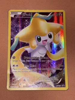 Pokemon TCG Jirachi XY112 Black Star Promo Holo Card Full Art - Image 2