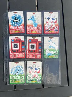 1996 Bandai Carddass Pokemon Vending Cards Investor Lot Vintage Japanese - Image 1