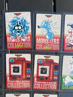 1996 Bandai Carddass Pokemon Vending Cards Investor Lot Vintage Japanese - Image 2