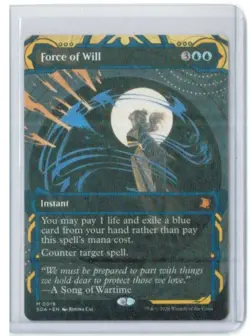 x1 MTG Force of Will Mythic Mystical Archive NM-M Pack Fresh - Image 1