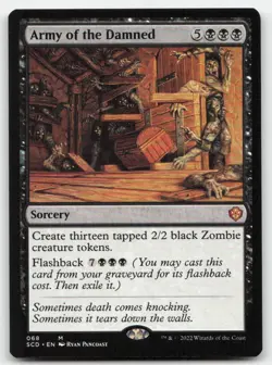 Army of the Damned 68 SCD Starter Commander Decks Magic MTG NM - Image 1