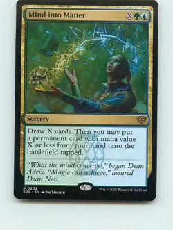 Mind into Matter - R202 - MTG - Secrets of Strixhaven (SOS) - Image 1