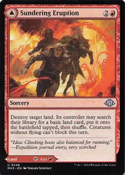 Sundering Eruption Modern Horizons 3 Regular - Image 1