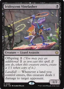 Iridescent Vinelasher Bloomburrow Regular - Image 1