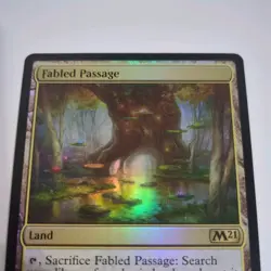 Fabled Passage #246 (Foil) Core Set 2021 M21 Magic MTG - Image 2