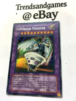 YUGIOH - UFOROID FIGHTER - CRV-EN034 - 1ST ED NM - ULTRA - CYBERNETIC REVOLUTION - Image 3