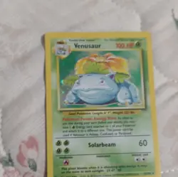 Wizards of the Coast Pokemon TCG Base Set Holo Blastoise 2/102 Venusaur 15/102 - Image 4