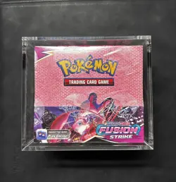 Pokemon TCG: Fusion Strike Booster Box Brand New / Sealed + Acrylic Case - Image 1
