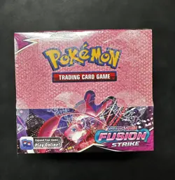 Pokemon TCG: Fusion Strike Booster Box Brand New / Sealed + Acrylic Case - Image 2
